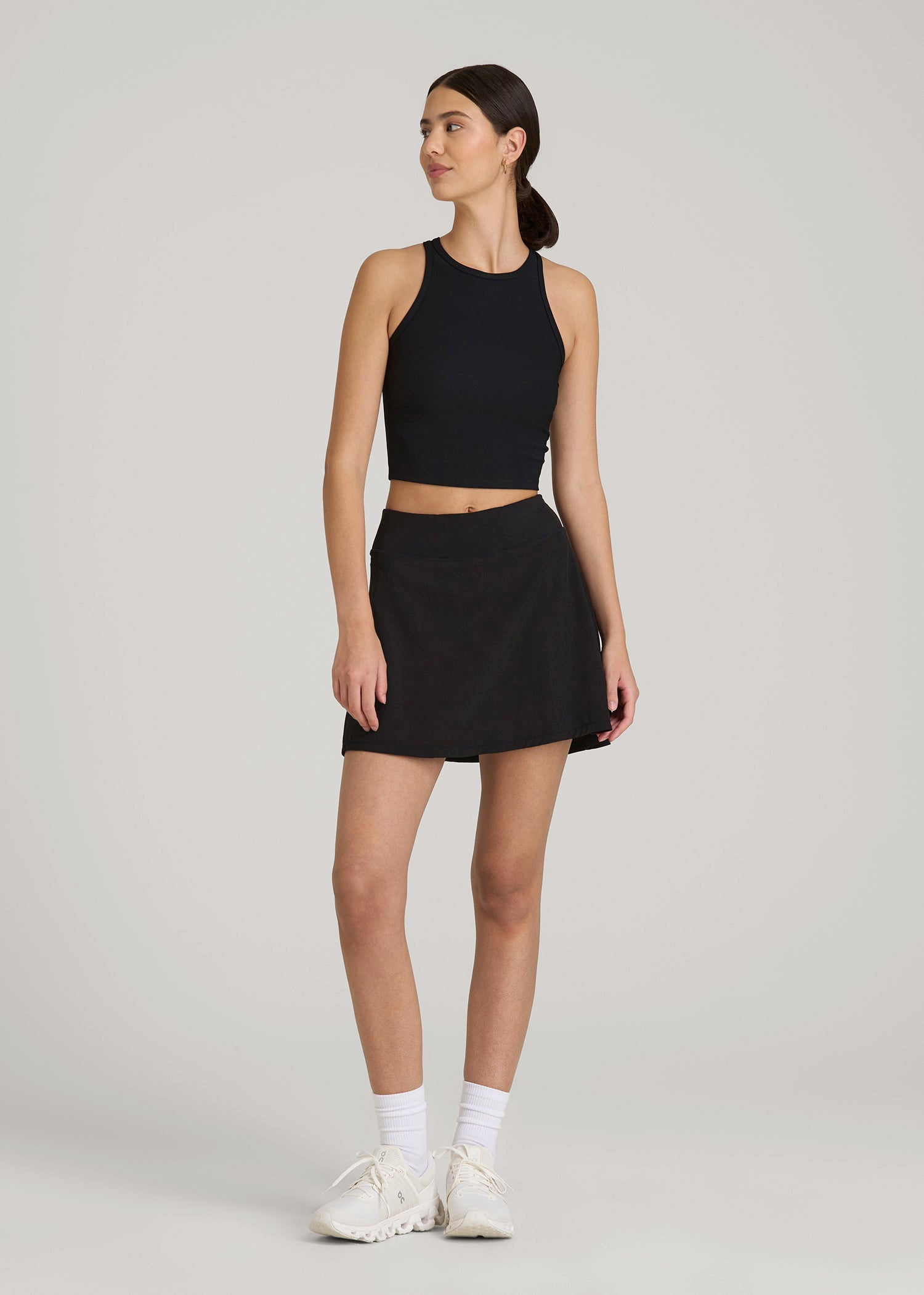 American Tall For Sale | Athletic Skort for Tall Women in Black
