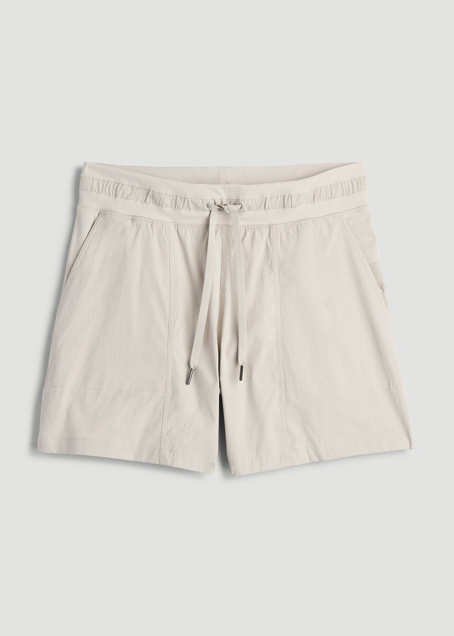 American Tall Sale | High Rise After Practice Short for Tall Women in Stone