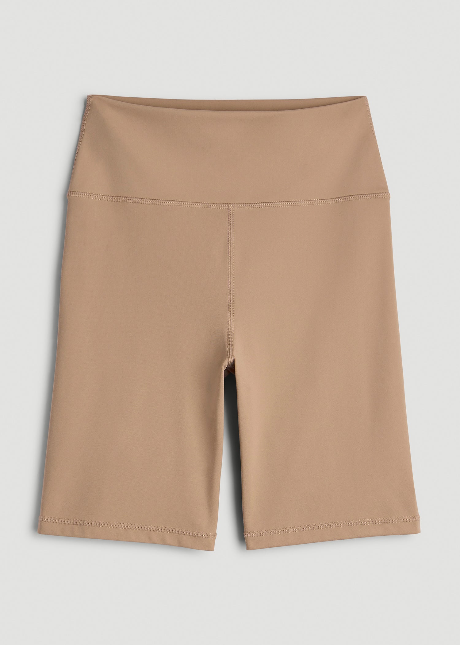 American Tall Outlet | Balance Bike Shorts for Tall Women in Sun Tan