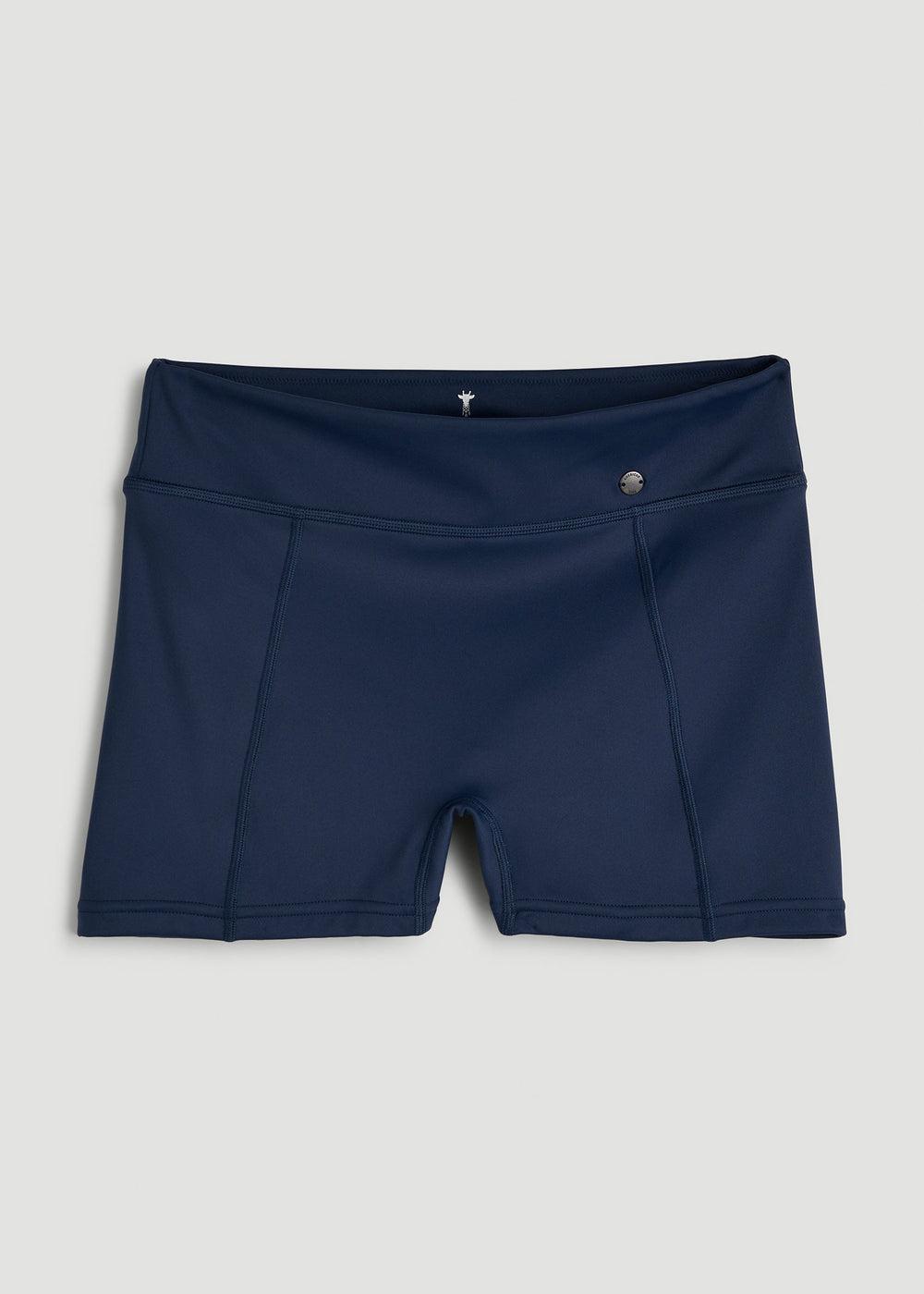 American Tall Online | Fitted Hybrid Shorts for Tall Women in Navy Blue