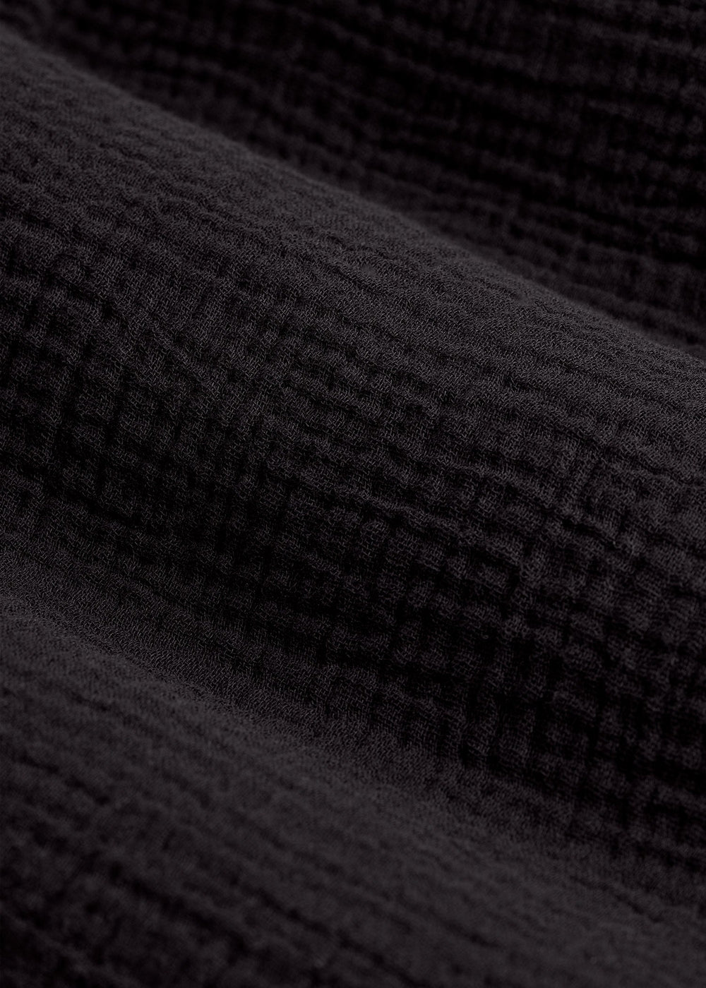 American Tall Sale | Gauze Shirt Dress for Tall Women in Black