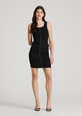 American Tall Online Shop | Short Denim Tank Dress for Tall Women in Optimum Black