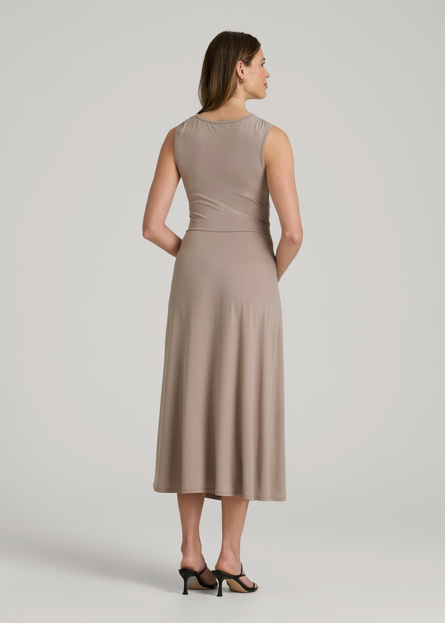 American Tall For Sale | Sleeveless Knot Front Dress for Tall Women in Atmosphere