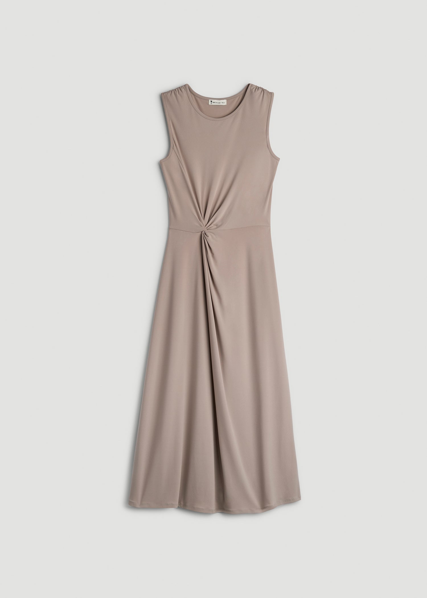 American Tall For Sale | Sleeveless Knot Front Dress for Tall Women in Atmosphere