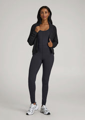 American Tall Sale | Balance Scoop Neck Jumpsuit for Tall Women in Black