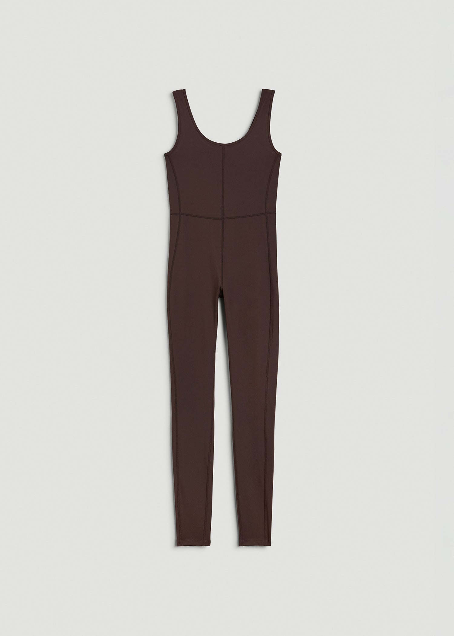 American Tall Outlet | Balance Scoop Neck Jumpsuit for Tall Women in Espresso
