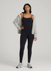 American Tall For Sale | Balance Spaghetti Strap Jumpsuit for Tall Women in Black