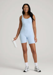 American Tall Online Shop | Balance Scoopneck Romper for Tall Women in Ice Blue