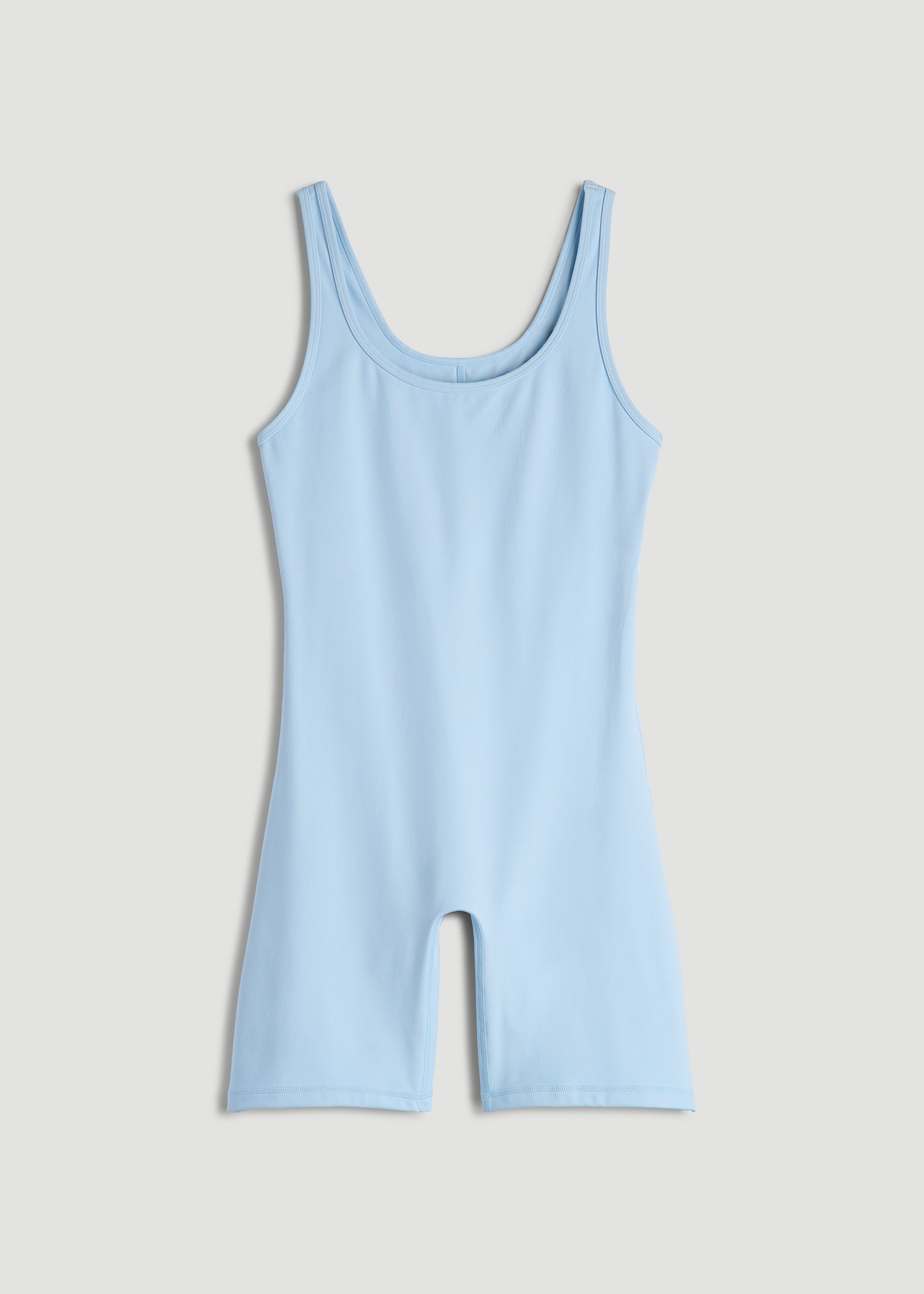 American Tall Online Shop | Balance Scoopneck Romper for Tall Women in Ice Blue