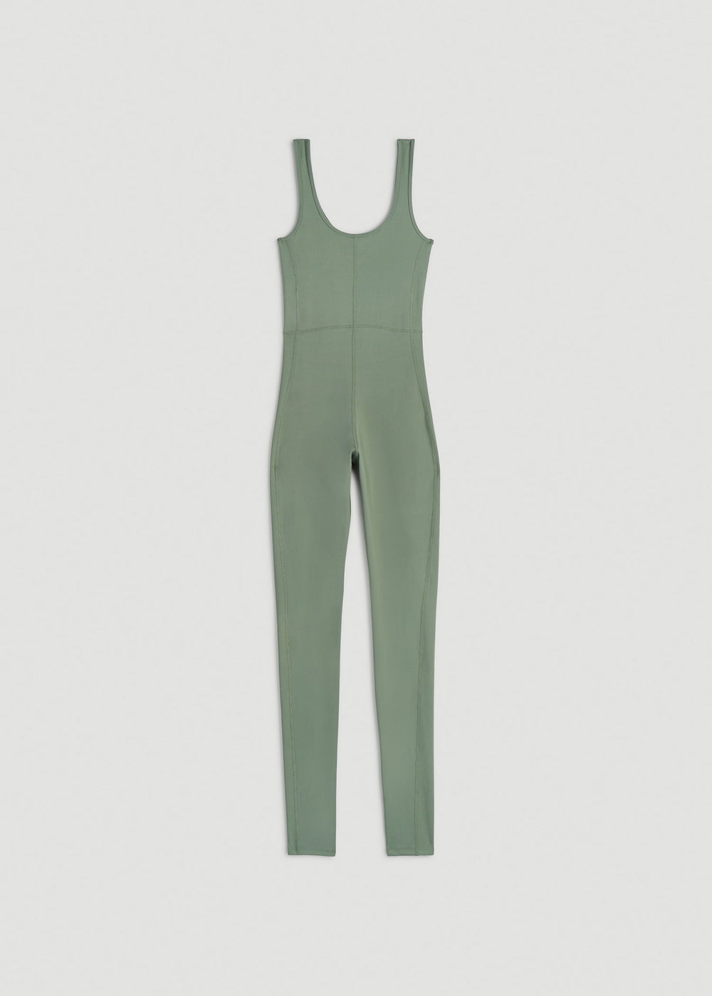 American Tall Online | Balance Scoop Neck Jumpsuit for Tall Women in Dark Seagrass