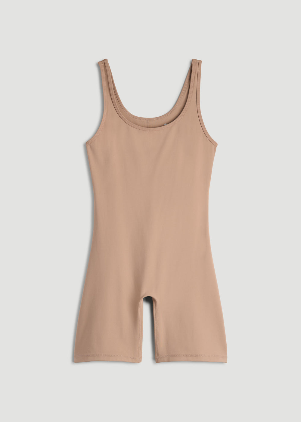 American Tall Sale | Balance Scoopneck Romper for Tall Women in Sun Tan