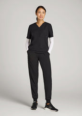 American Tall Online Shop | Scrub Joggers for Tall Women in Black