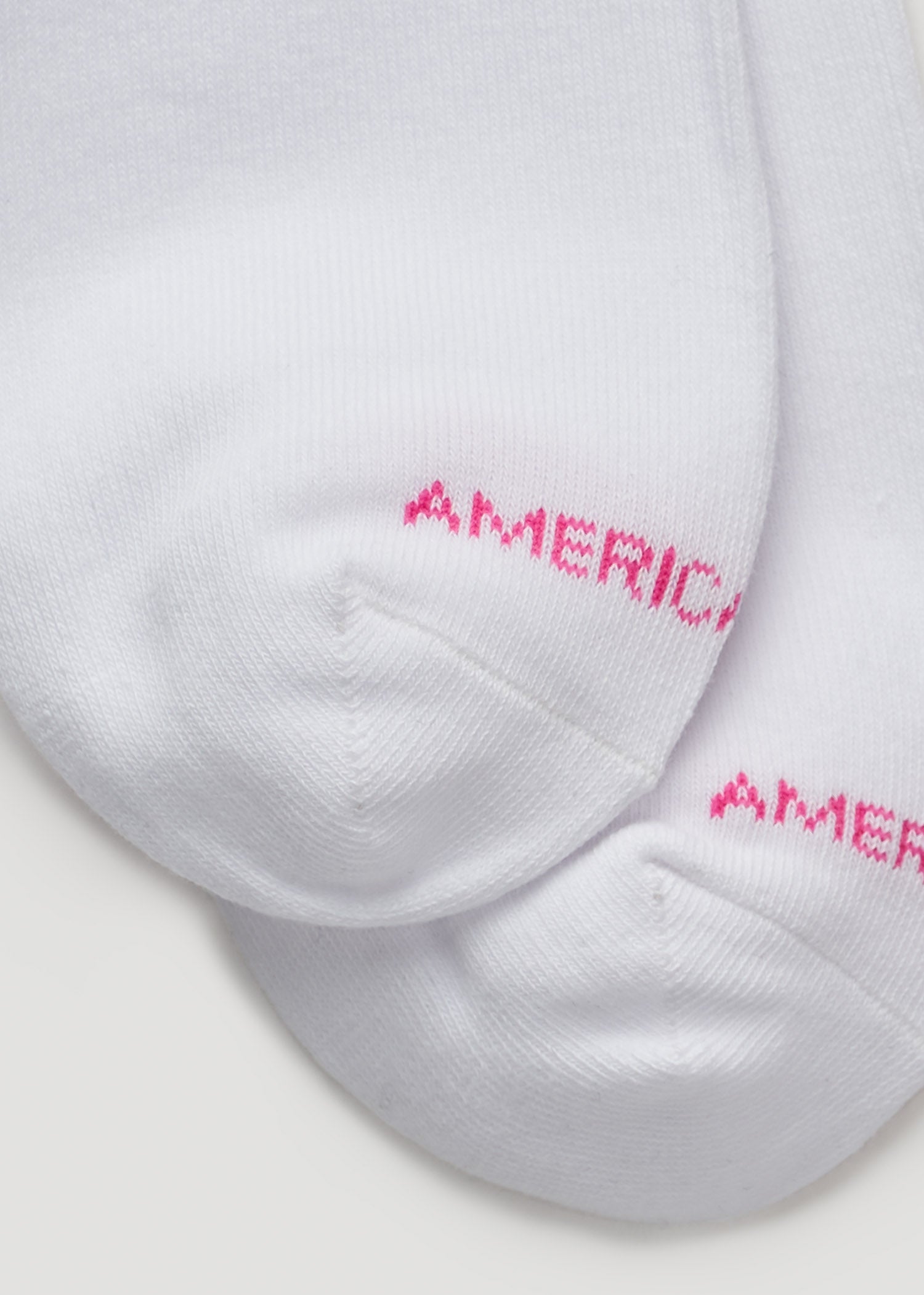 American Tall For Sale | Mid Crew Socks (X-Large Size: 10-13) for Tall Women in White