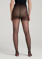 American Tall Online | Ultra Sheer Pantyhose for Tall Women in Black