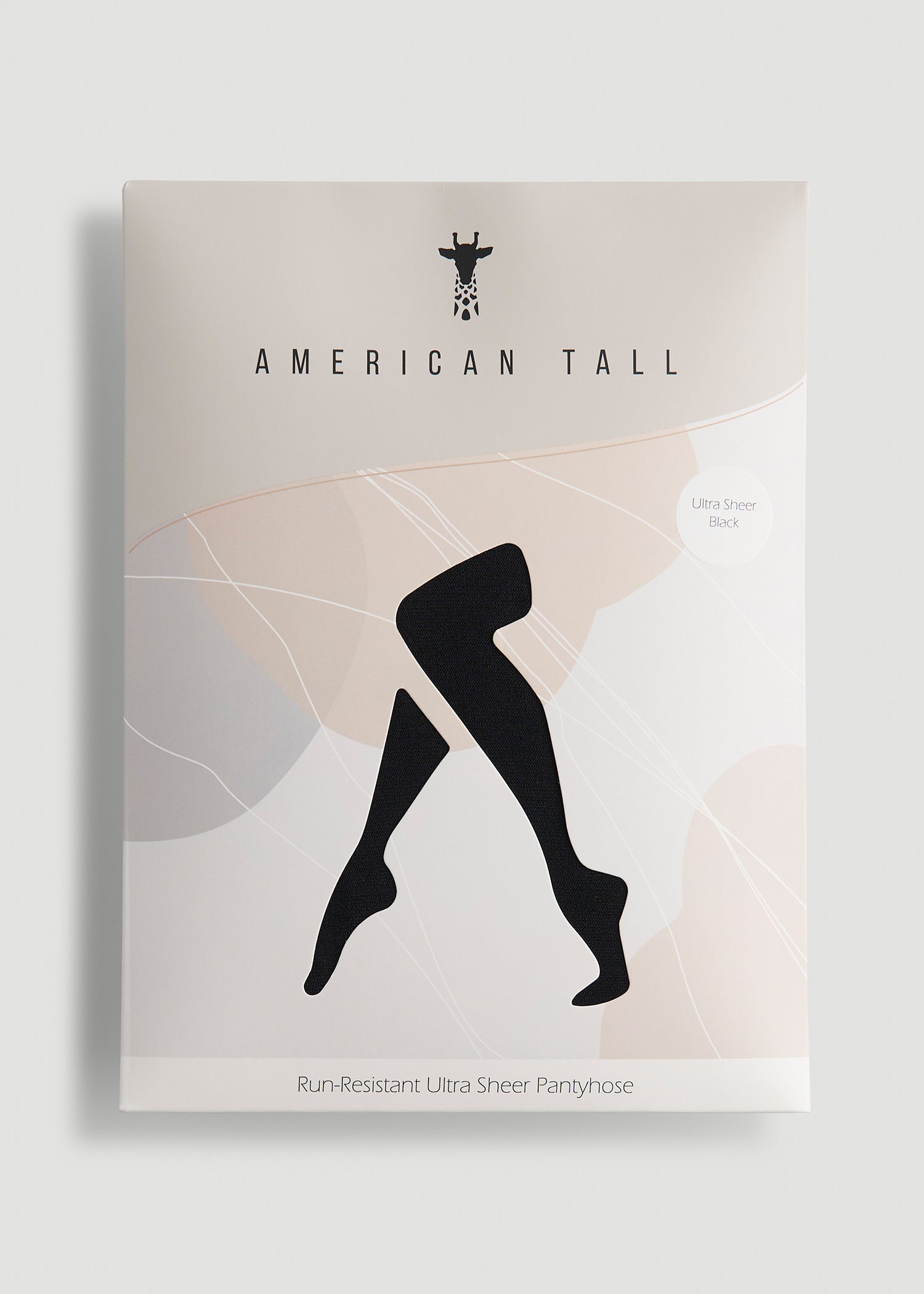 American Tall Online | Ultra Sheer Pantyhose for Tall Women in Black