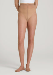 American Tall Outlet | Ultra Sheer Pantyhose for Tall Women in Honey