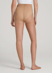 American Tall Outlet | Ultra Sheer Pantyhose for Tall Women in Honey