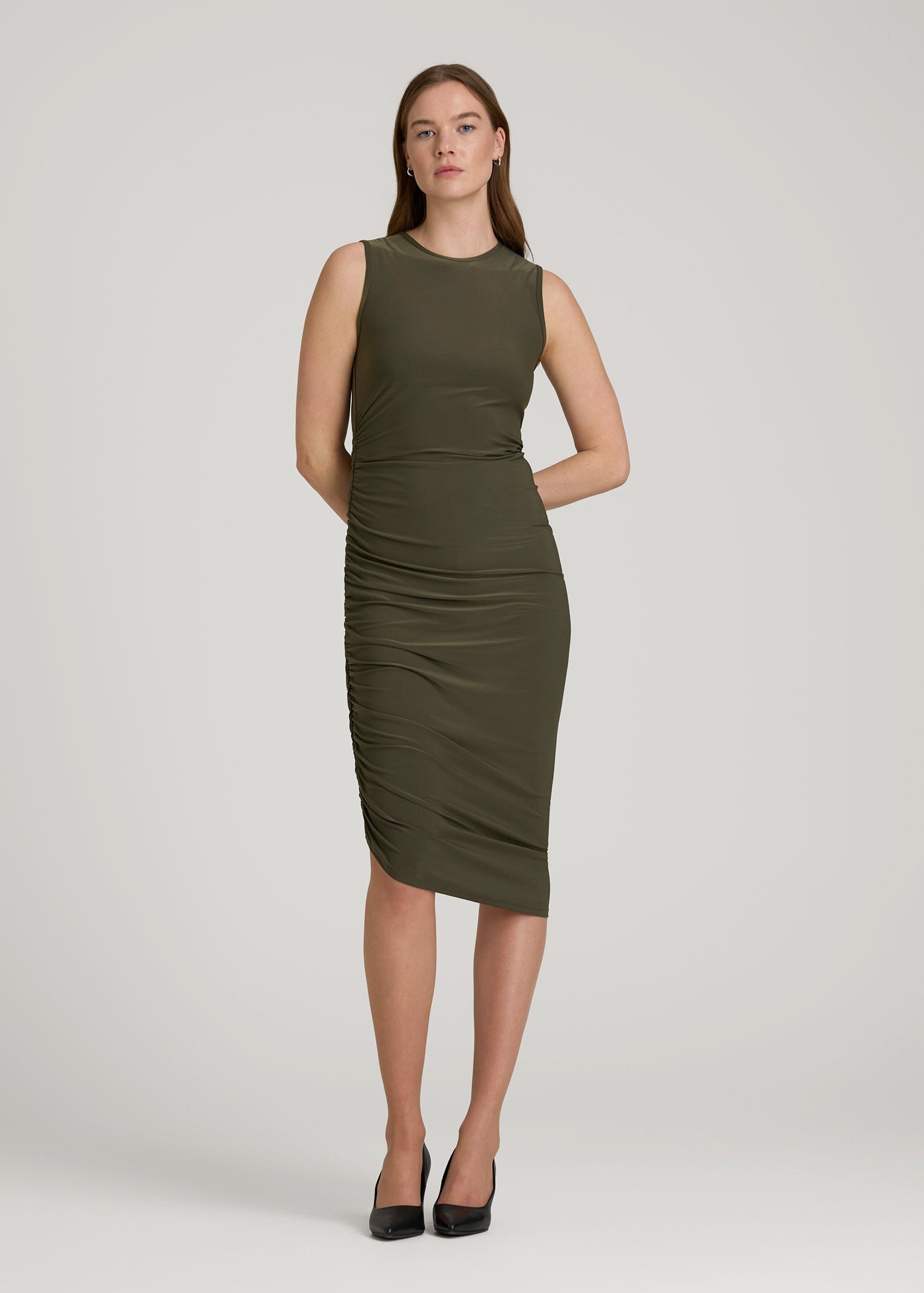 American Tall For Sale | Ultra Sheer Pantyhose for Tall Women in Cool Sand