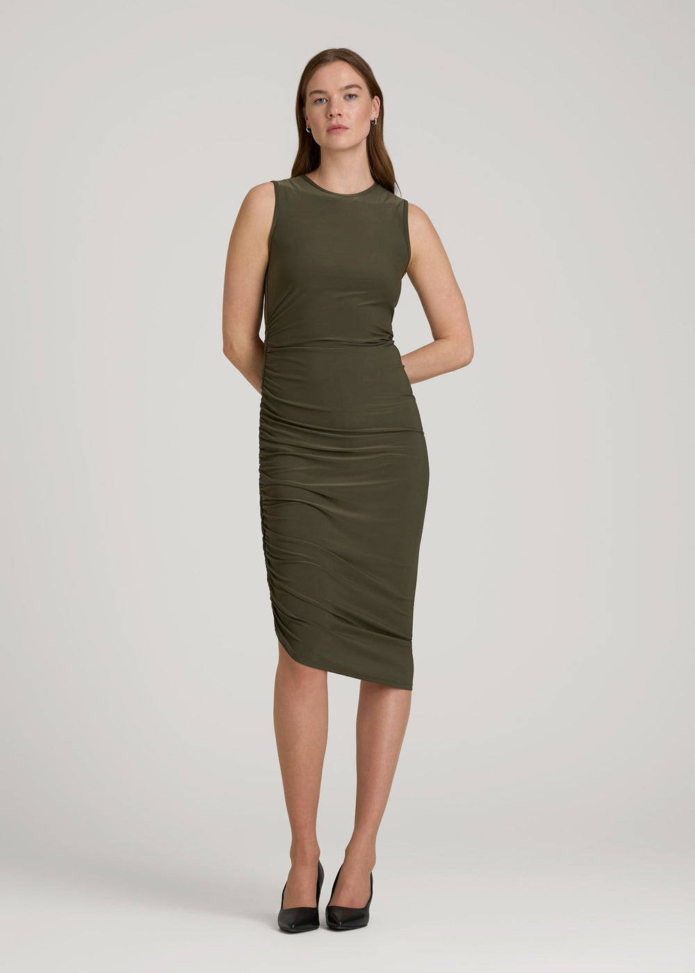 American Tall For Sale | Ultra Sheer Pantyhose for Tall Women in Cool Sand