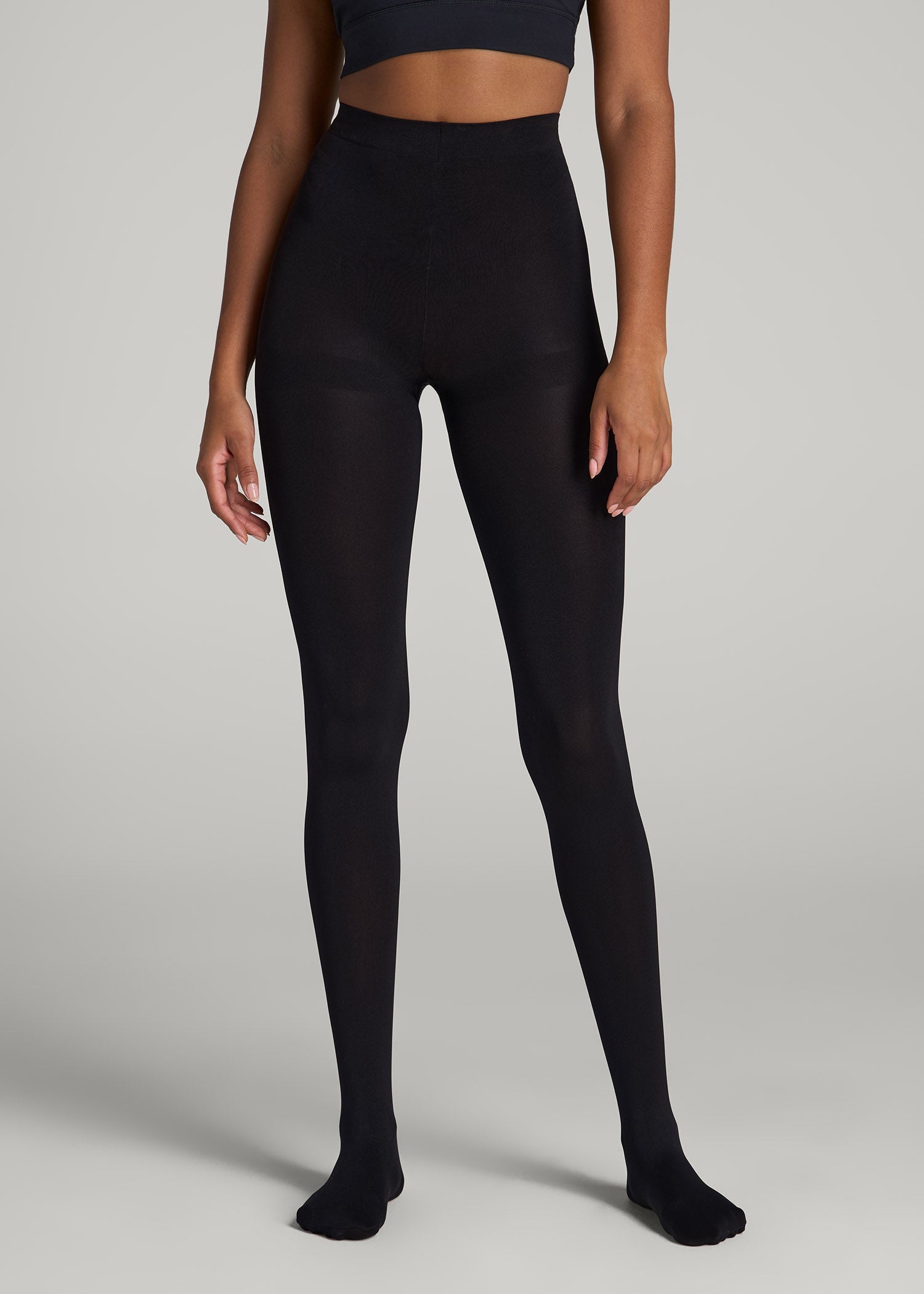 American Tall Discount | Tights for Tall Women in Black