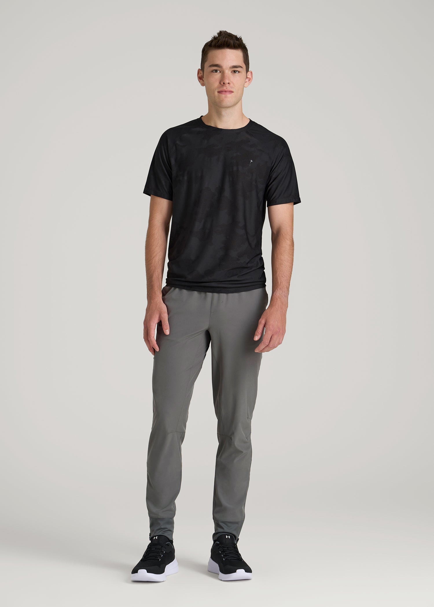 American Tall Online Shop | Featherweight Perforated Training Joggers for Tall Men in Graffiti