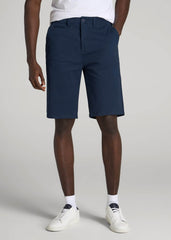 American Tall For Sale | Chino Shorts for Tall Men in Marine Navy