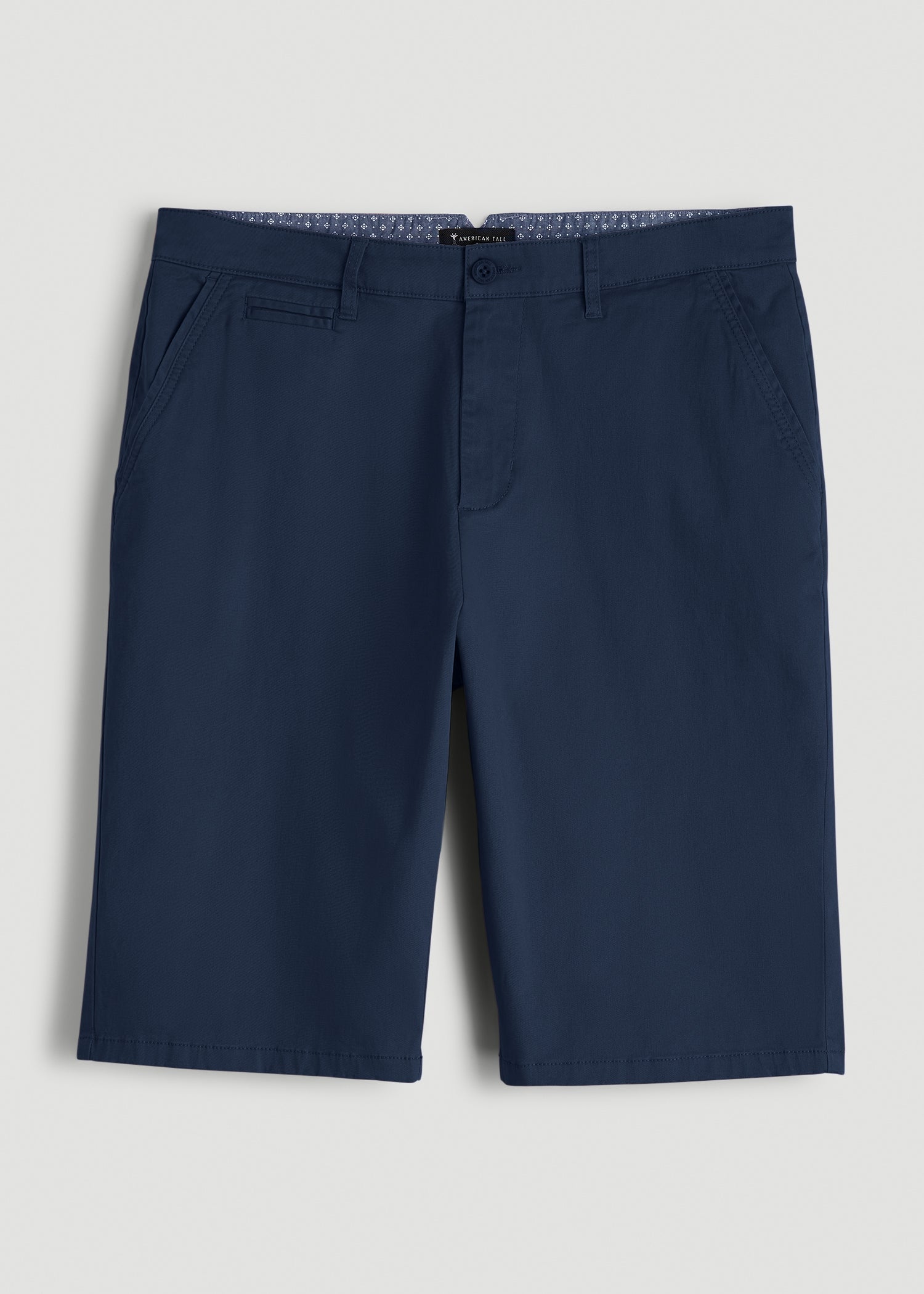 American Tall For Sale | Chino Shorts for Tall Men in Marine Navy