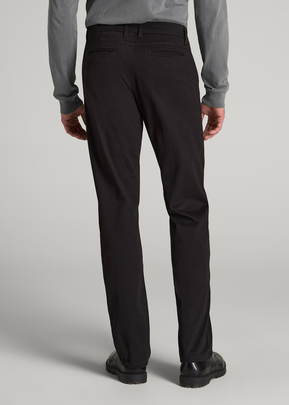 American Tall Discount | J1 STRAIGHT Leg Chinos for Tall Men in Black