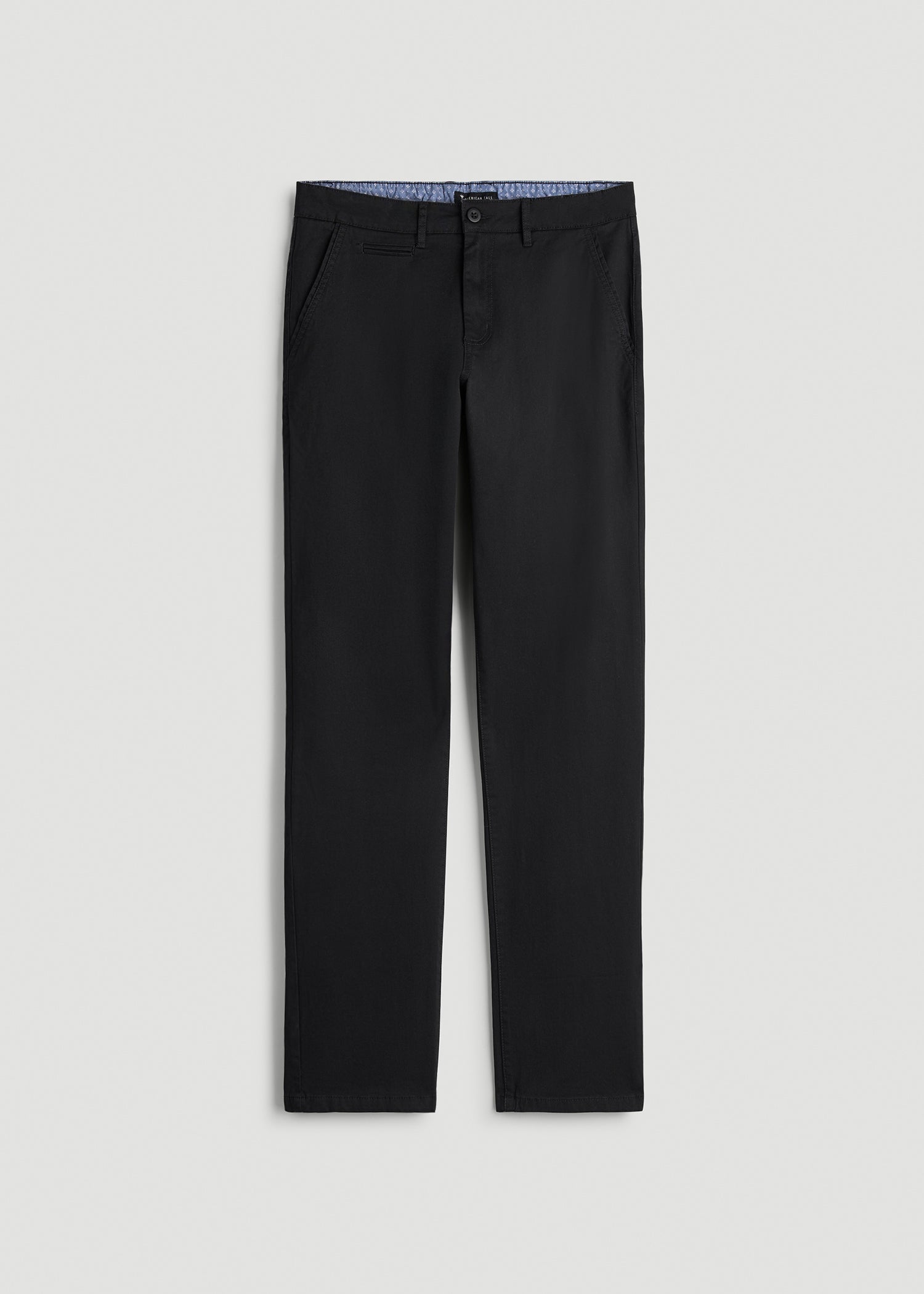 American Tall Discount | J1 STRAIGHT Leg Chinos for Tall Men in Black