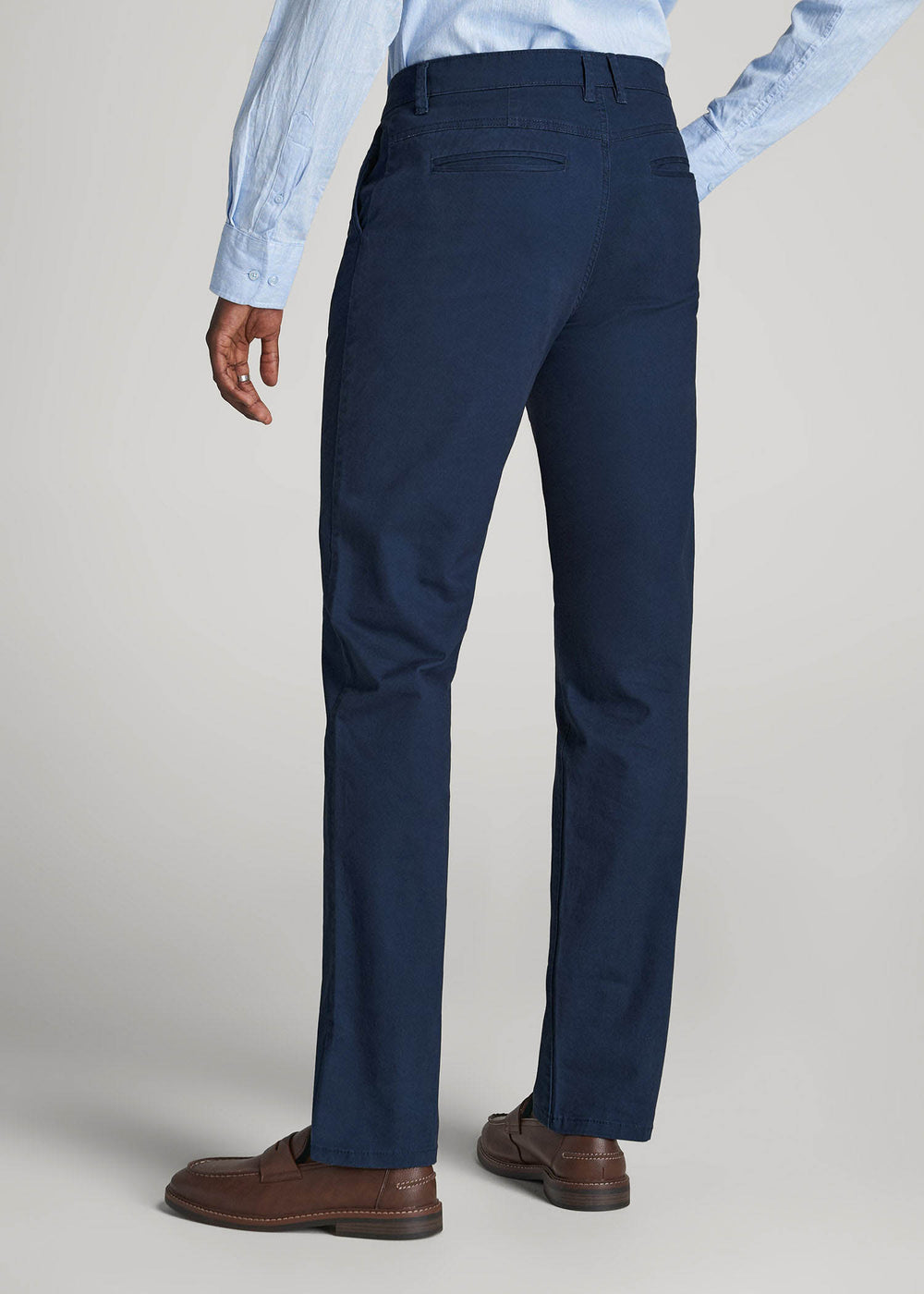 American Tall Online | J1 STRAIGHT Leg Chinos for Tall Men in Marine Navy