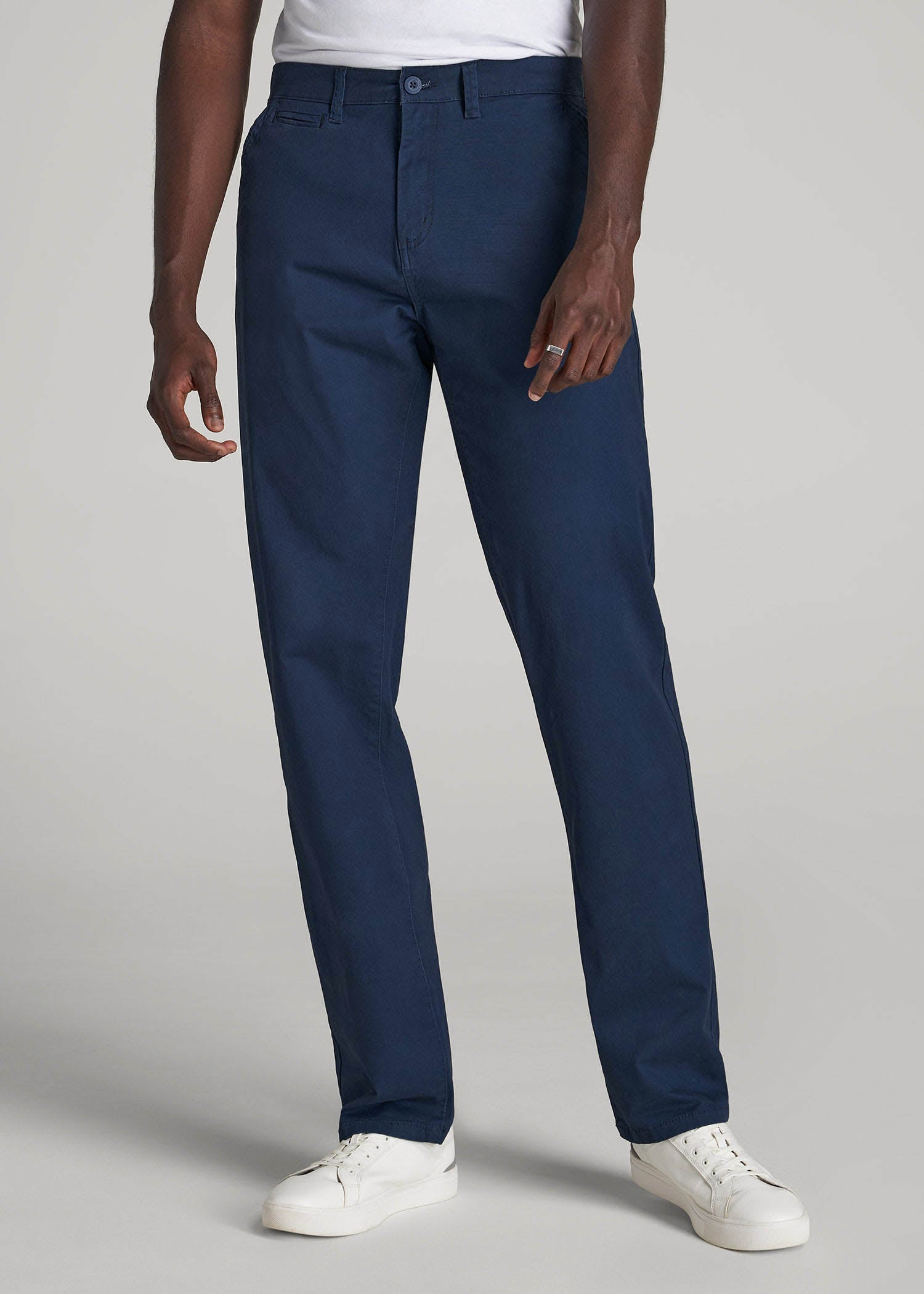 American Tall Sale | Mason RELAXED Chinos for Tall Men in Marine Navy