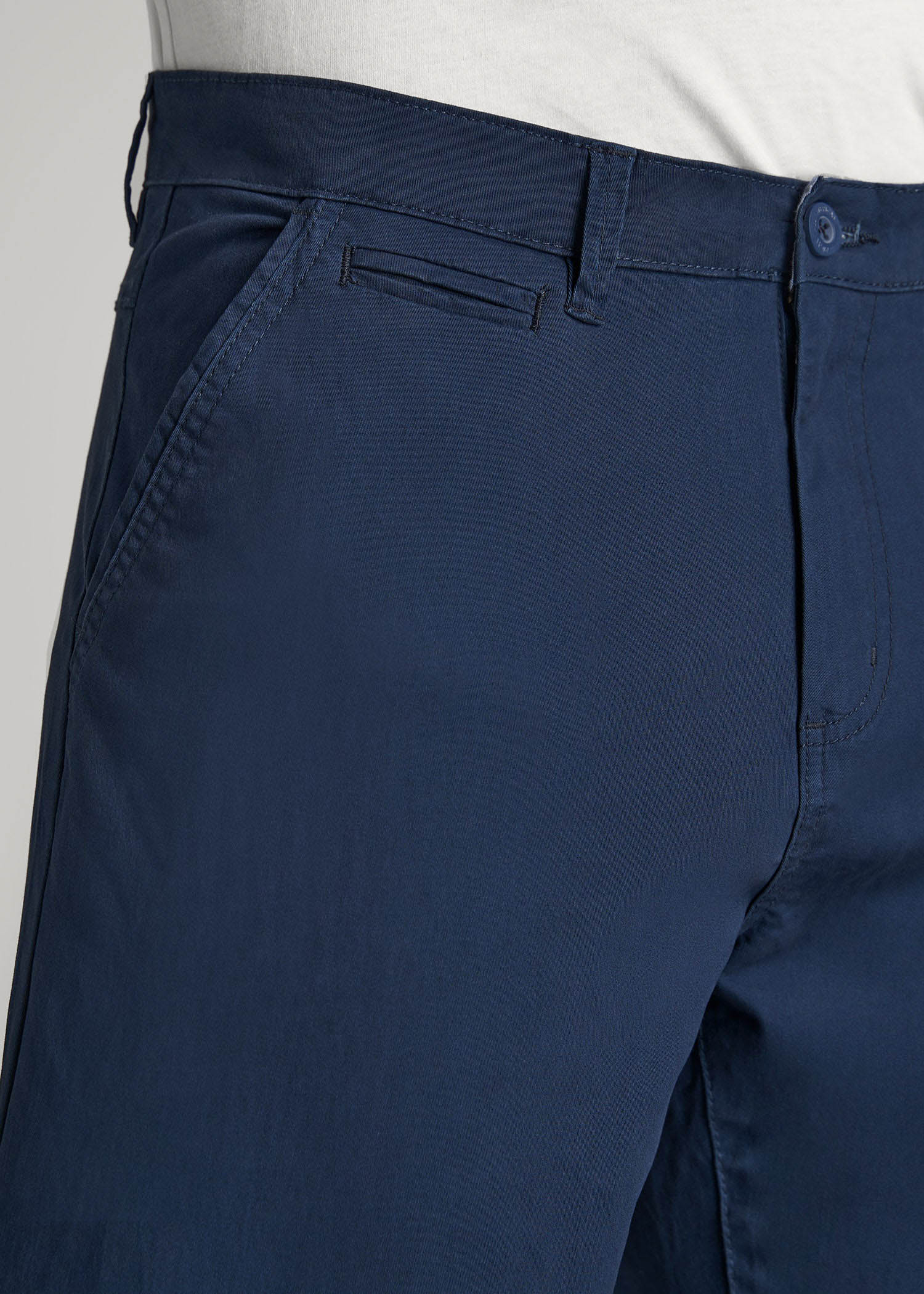 American Tall Sale | Mason RELAXED Chinos for Tall Men in Marine Navy