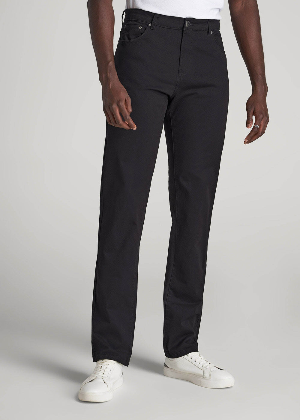 American Tall Outlet | J1 STRAIGHT Leg Five-Pocket Pants for Tall Men in Black