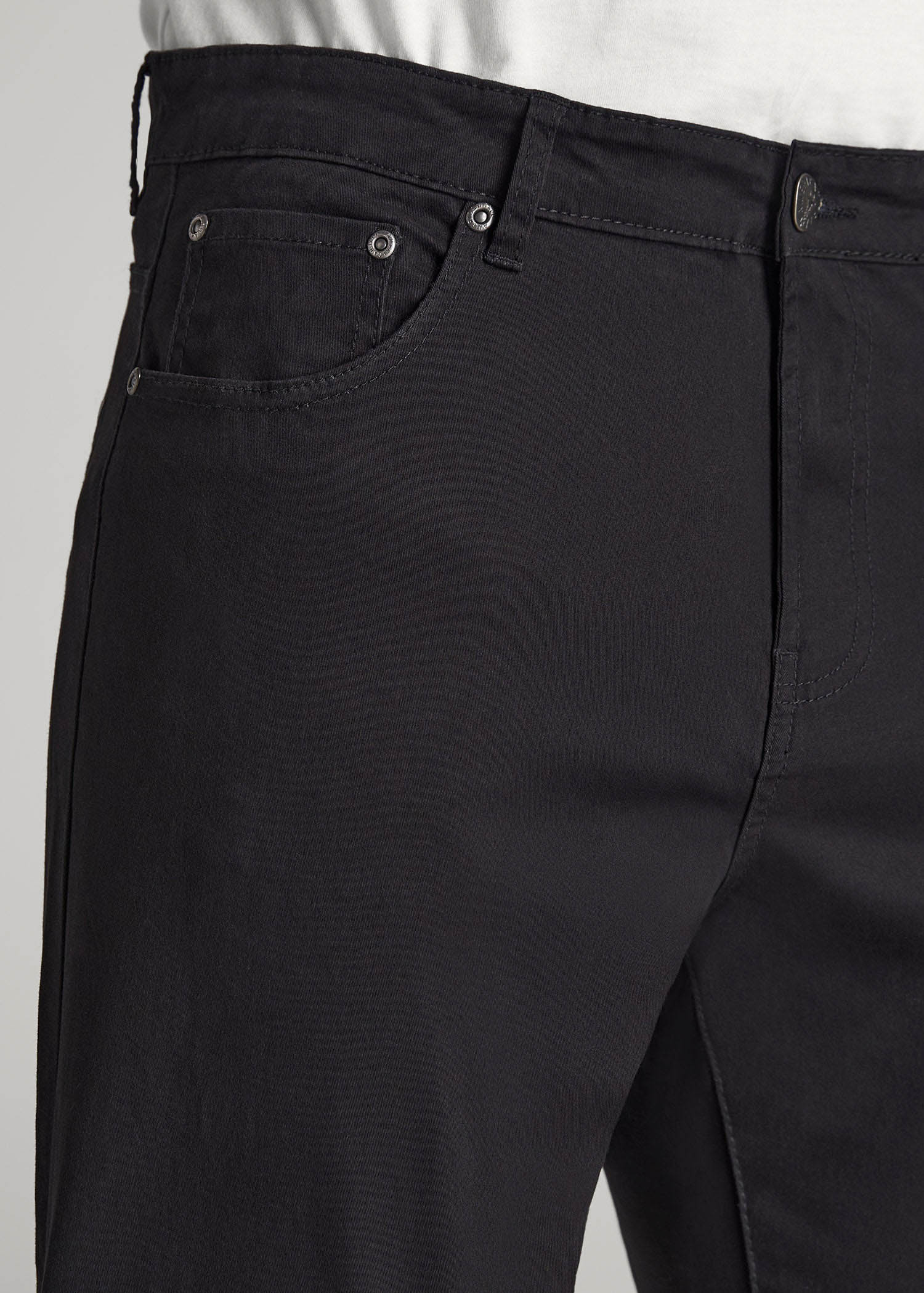 American Tall Outlet | J1 STRAIGHT Leg Five-Pocket Pants for Tall Men in Black