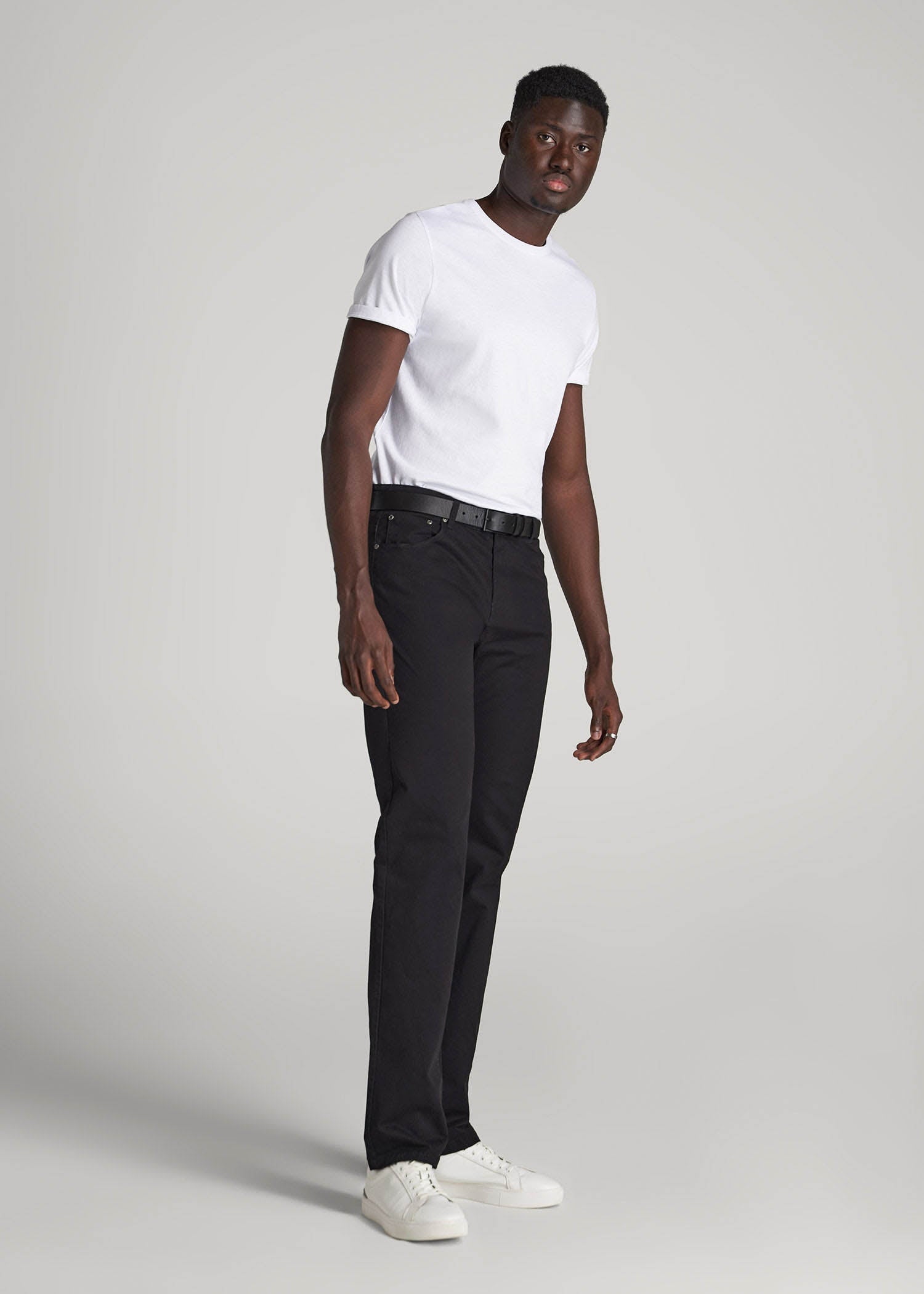 American Tall Outlet | J1 STRAIGHT Leg Five-Pocket Pants for Tall Men in Black