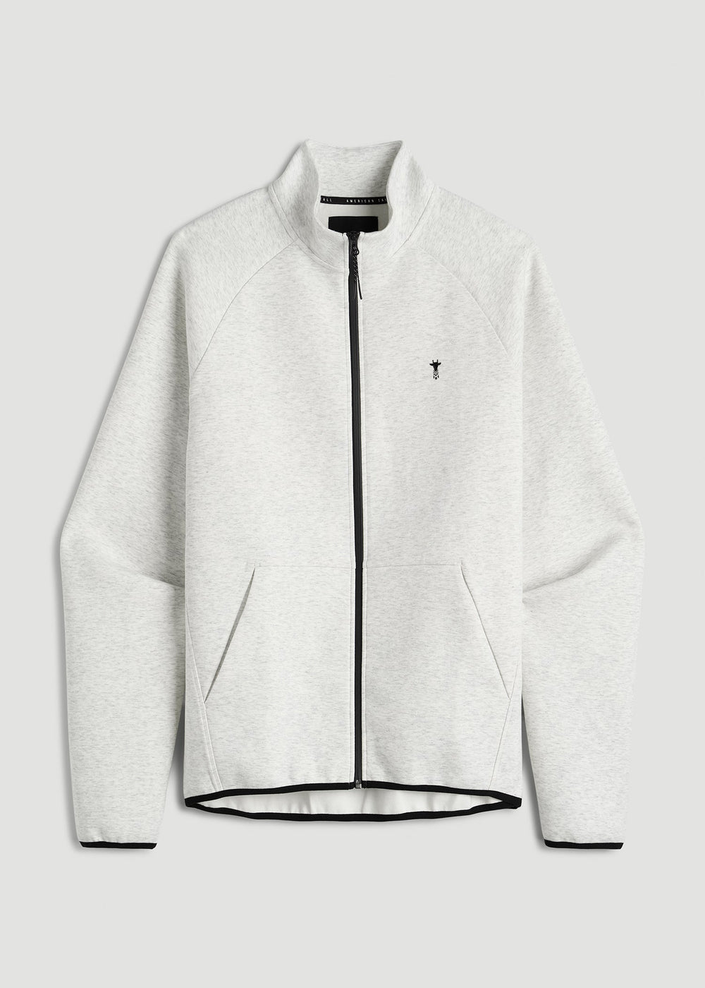 American Tall For Sale | Tech Motion Fleece Full-Zip Jacket for Tall Men in Heather Frost