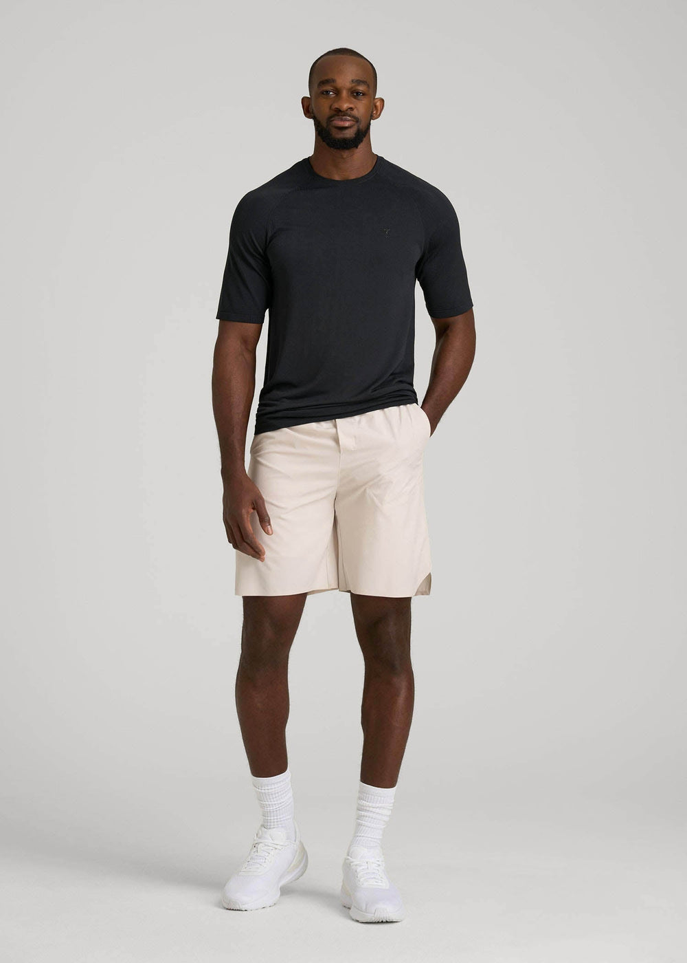 American Tall Online | Vented Training Top for Tall Men in Black