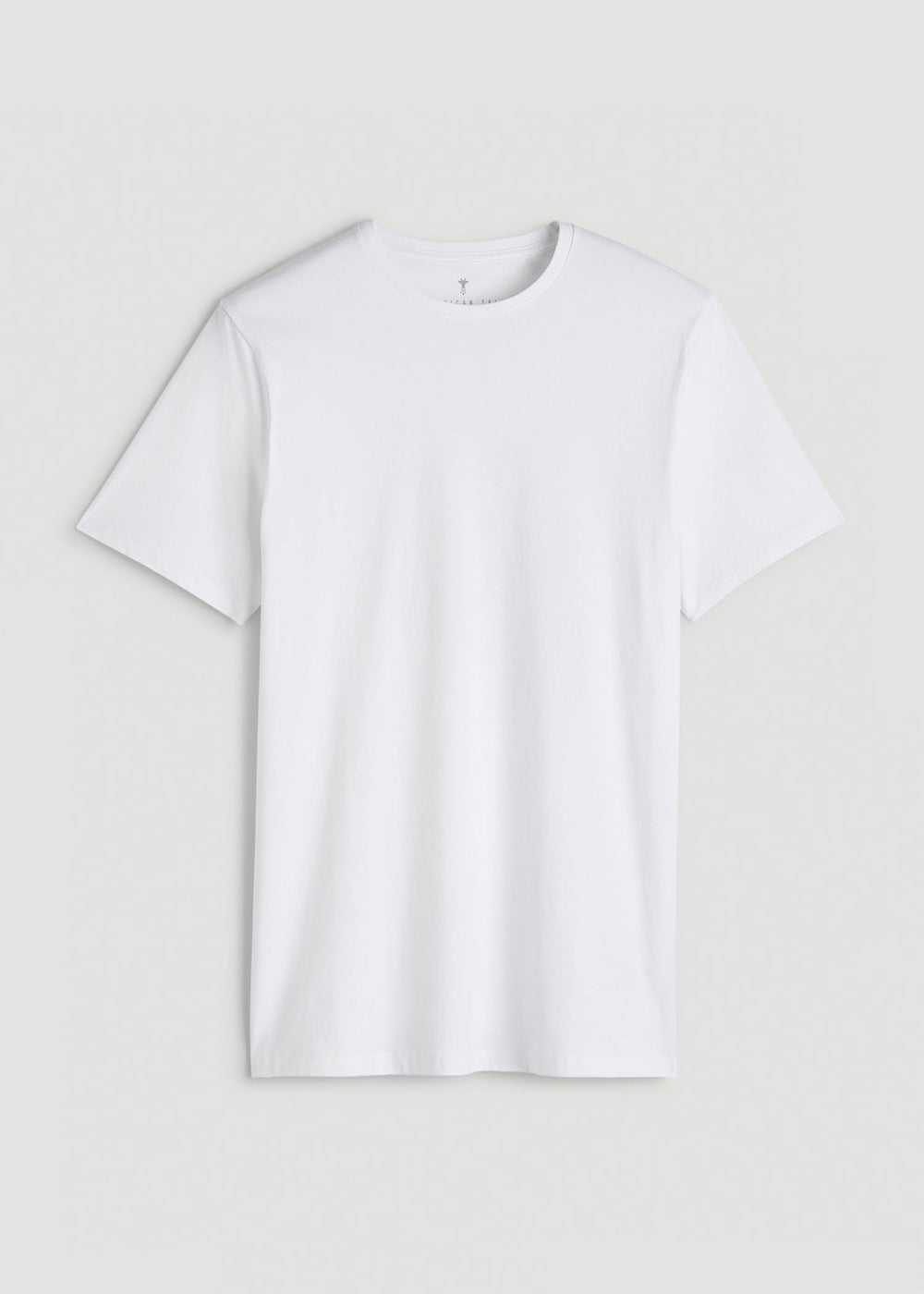 American Tall Sale | Core Cotton Crewneck Tee for Tall Men in White