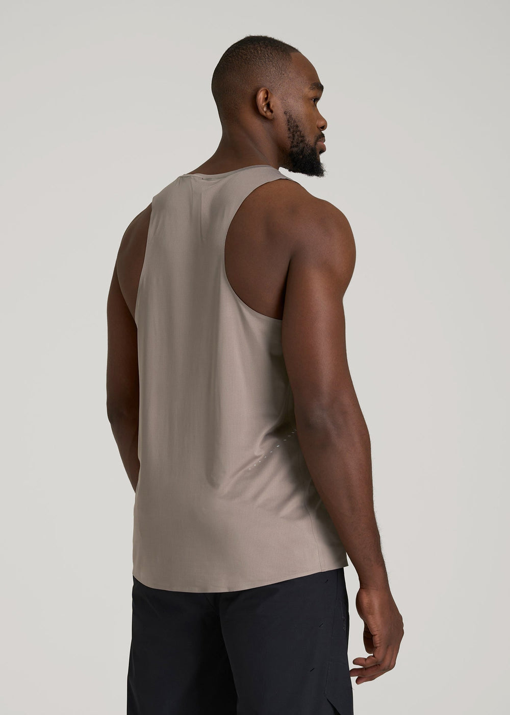 American Tall For Sale | Perforated Training Singlet for Tall Men in Portobello