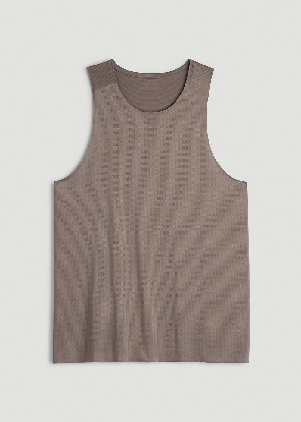American Tall For Sale | Perforated Training Singlet for Tall Men in Portobello