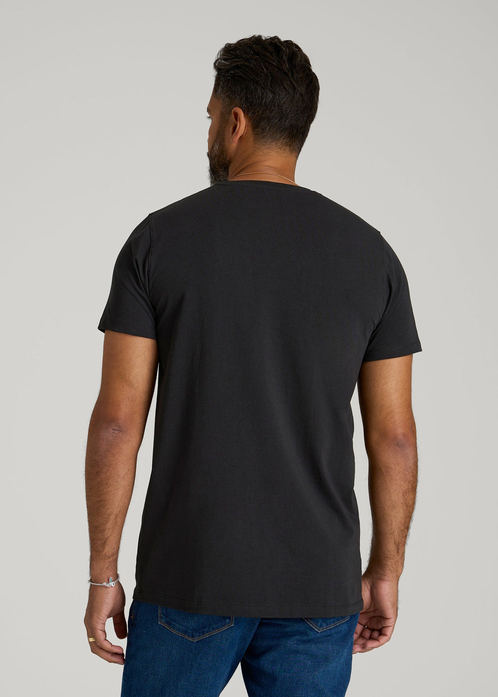 American Tall Online | Logo Tee for Tall Men in Black