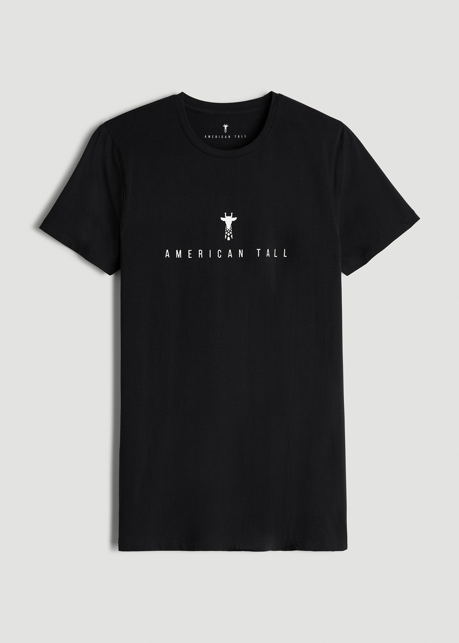 American Tall Online | Logo Tee for Tall Men in Black