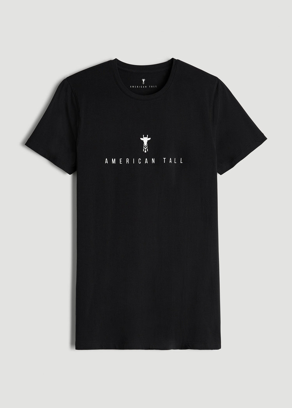 American Tall Online | Logo Tee for Tall Men in Black