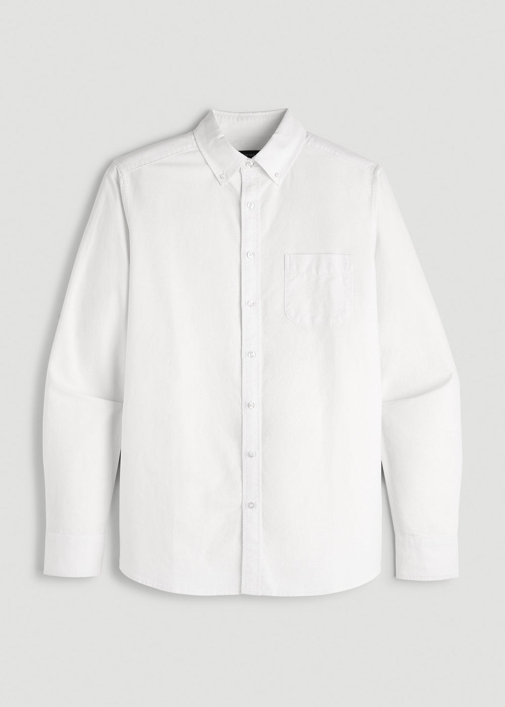 American Tall For Sale | Oxford Cloth Button Down Shirt for Tall Men in Optic White