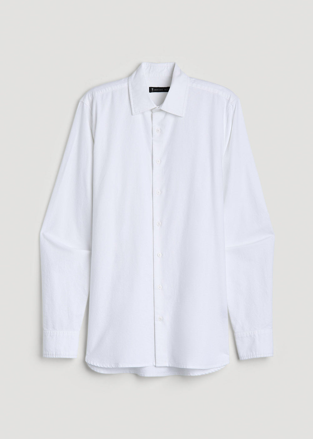 American Tall Outlet | Pinpoint Oxford Shirt for Tall Men in White