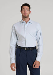 American Tall For Sale | Pinpoint Oxford Shirt for Tall Men in Light Blue