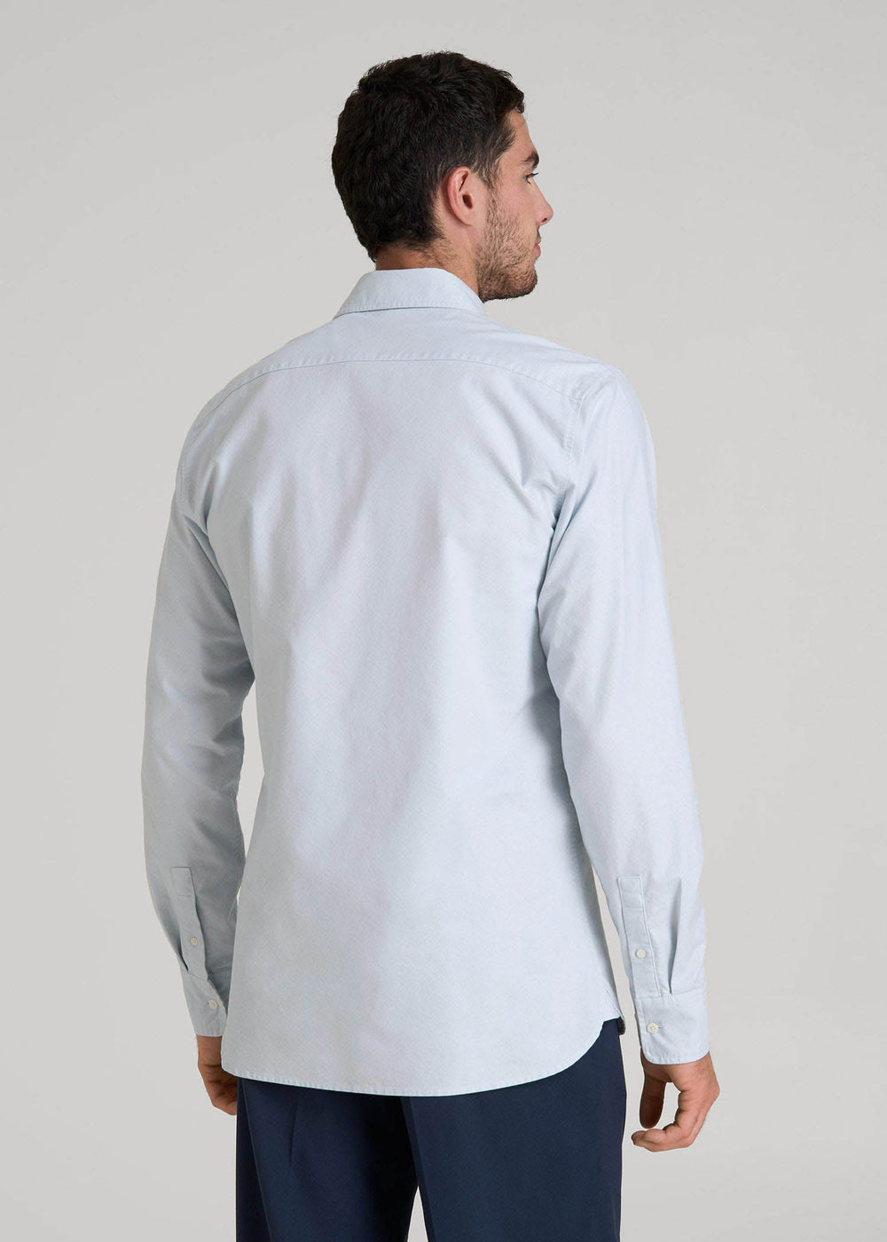 American Tall For Sale | Pinpoint Oxford Shirt for Tall Men in Light Blue