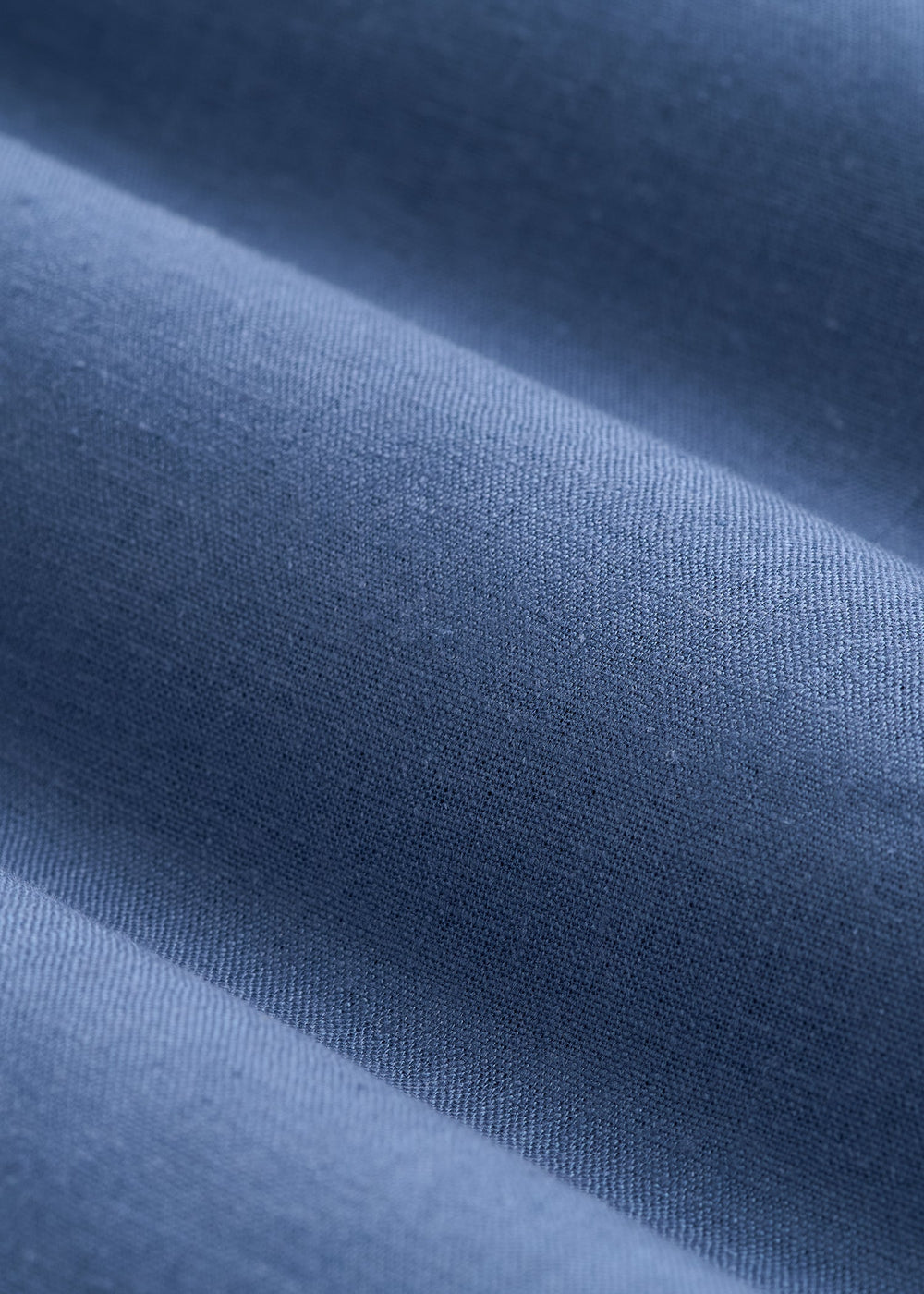 American Tall Online Shop | Linen Popover Shirt for Tall Men in Deep Cobalt