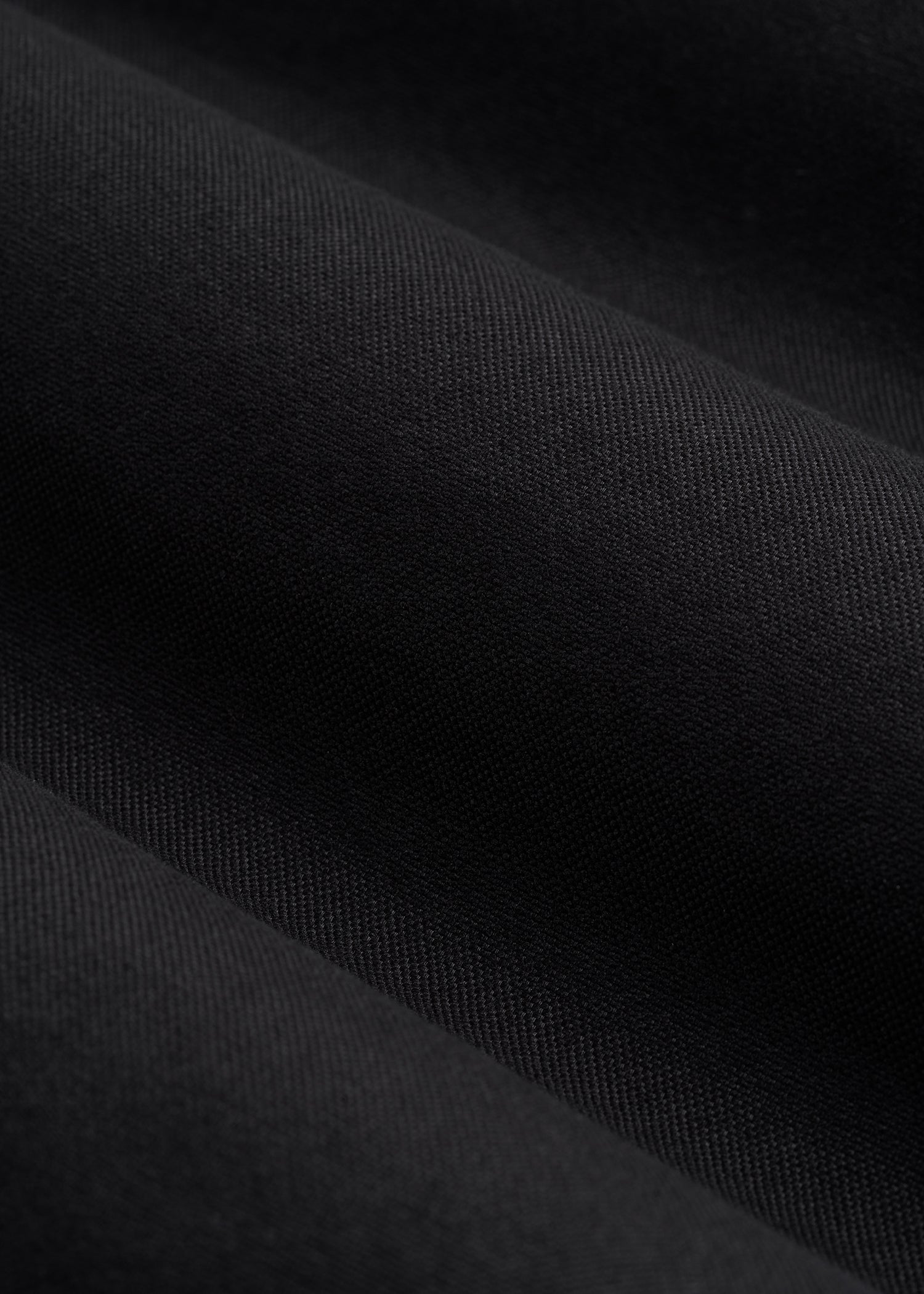 American Tall Sale | Oxford Cloth Button Down Shirt for Tall Men in Deep Black
