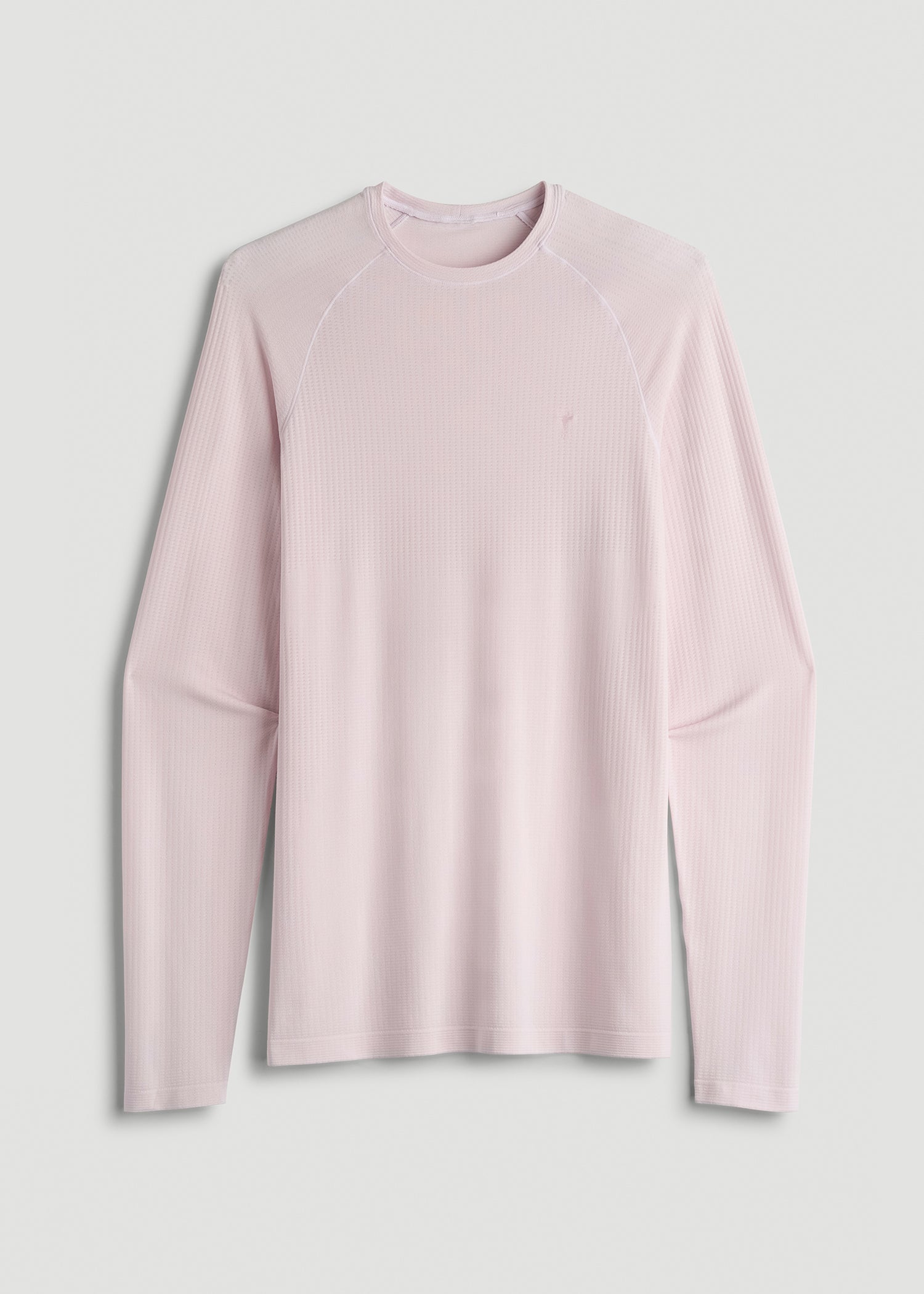 American Tall Online Shop | Long Sleeve Vented Performance Top for Tall Men in Grey Lilac